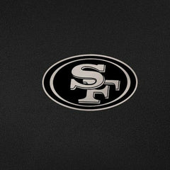 San Francisco 49ers Antigua Reprocess Quarter-Zip Top Black - NFL