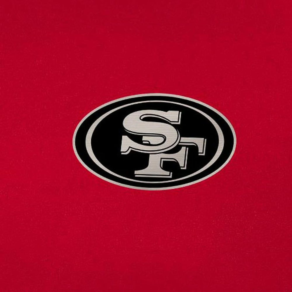 San Francisco 49ers Antigua Reprocess Quarter-Zip Top Scarlet - NFL