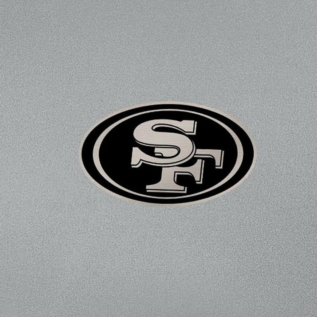 San Francisco 49ers Antigua Reprocess Quarter-Zip Top Gray - NFL