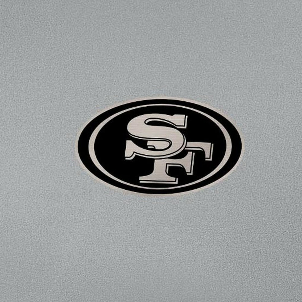 San Francisco 49ers Antigua Reprocess Quarter-Zip Top Gray - NFL
