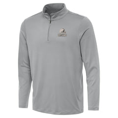Cleveland Browns Antigua Reprocess Quarter-Zip Top Gray - NFL