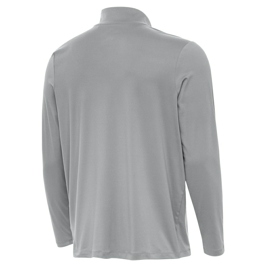 Cleveland Browns Antigua Reprocess Quarter-Zip Top Gray - NFL