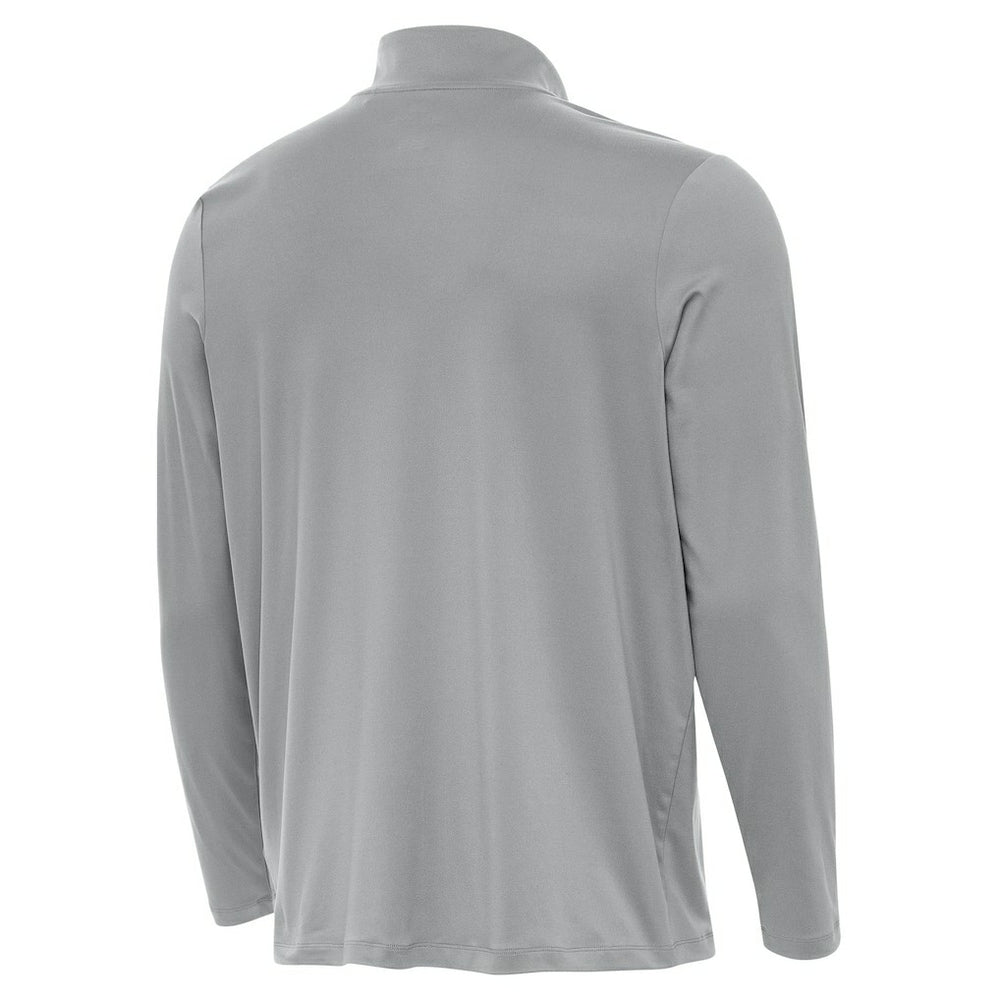 Cleveland Browns Antigua Reprocess Quarter-Zip Top Gray - NFL
