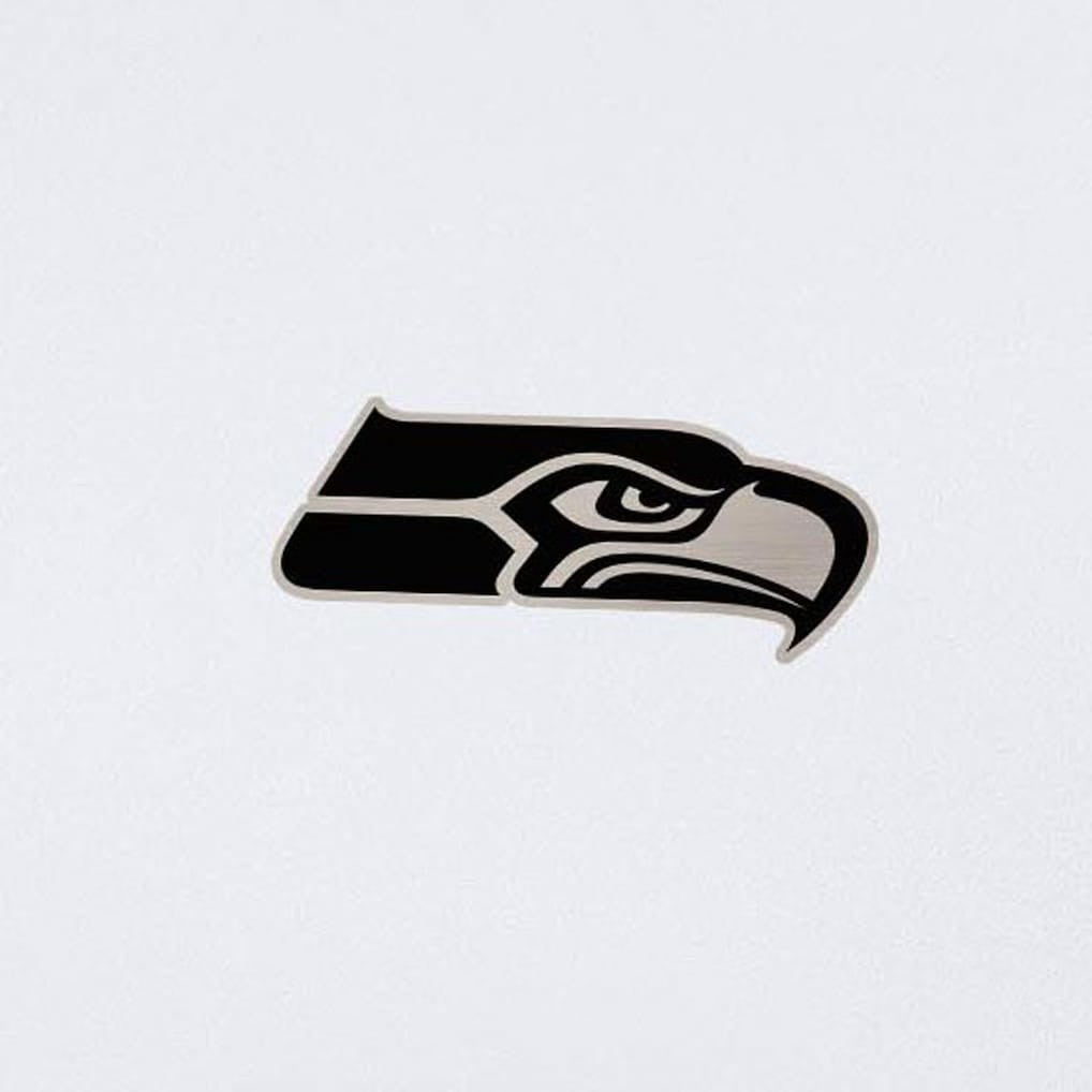 Seattle Seahawks Antigua Reprocess Quarter-Zip Top White - NFL