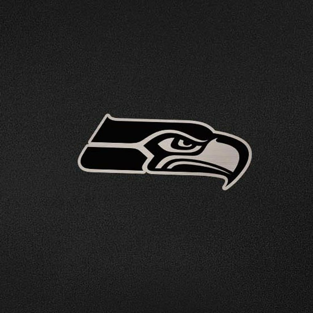 Seattle Seahawks Antigua Reprocess Quarter-Zip Top Black - NFL