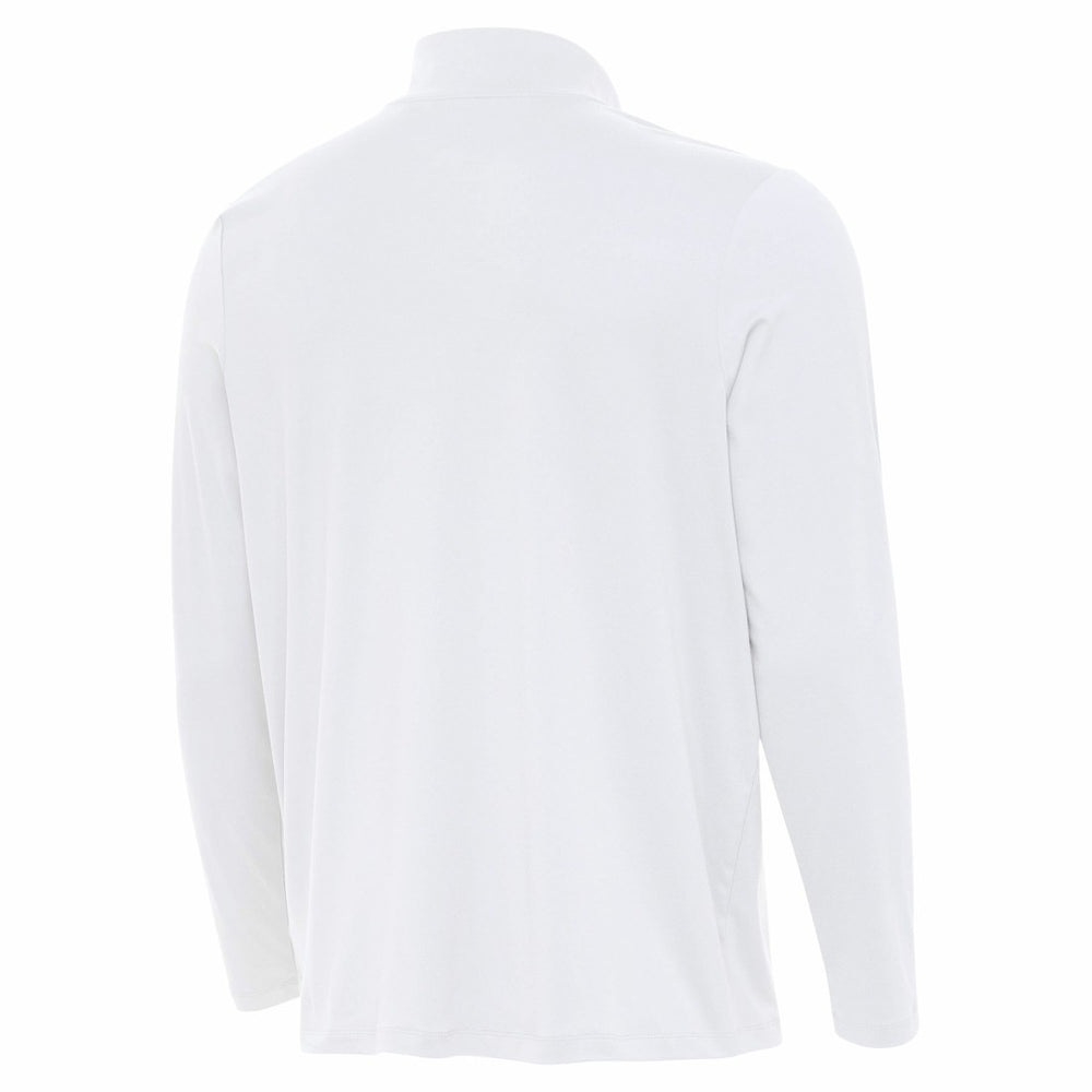 Tampa Bay Buccaneers Antigua Reprocess Quarter-Zip Top White - NFL