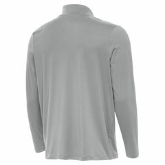 Tampa Bay Buccaneers Antigua Reprocess Quarter-Zip Top Gray - NFL