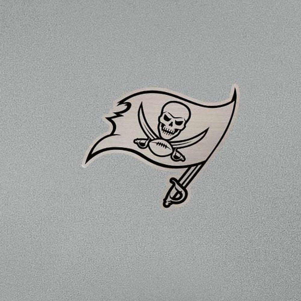 Tampa Bay Buccaneers Antigua Reprocess Quarter-Zip Top Gray - NFL