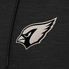 Arizona Cardinals Antigua Spikes Raglan Quarter-Zip Hoodie Heather Black - NFL