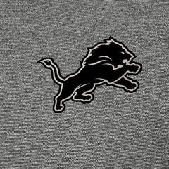 Detroit Lions Antigua Subtle Quarter-Zip Top Heather Black - NFL
