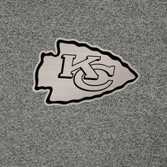 Kansas City Chiefs Antigua Subtle Quarter-Zip Top Heather Black - NFL