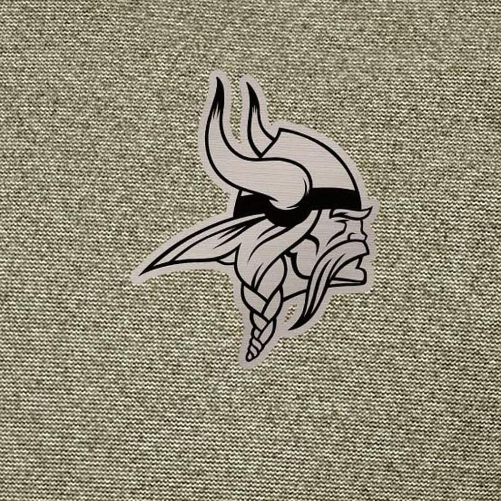 Minnesota Vikings Antigua Subtle Quarter-Zip Top Heather Olive - NFL