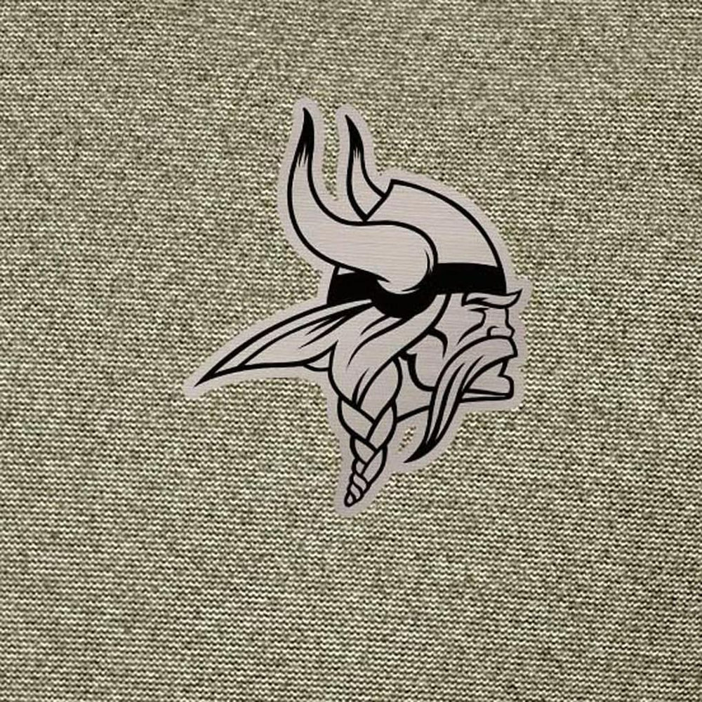 Minnesota Vikings Antigua Subtle Quarter-Zip Top Heather Olive - NFL