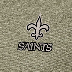 New Orleans Saints Antigua Subtle Quarter-Zip Top Heather Olive - NFL