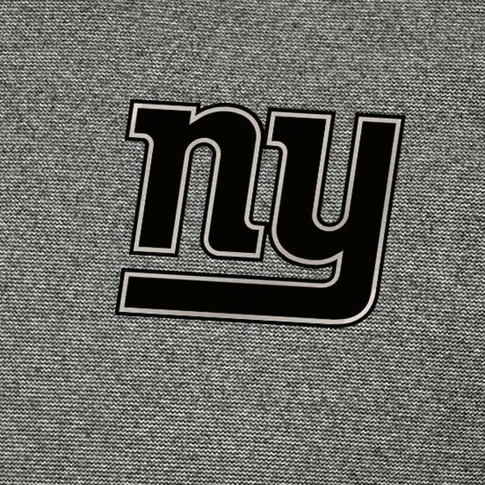New York Giants Antigua Subtle Quarter-Zip Top Heather Black - NFL