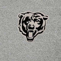 Chicago Bears Antigua Subtle Quarter-Zip Top Heather Gray - NFL