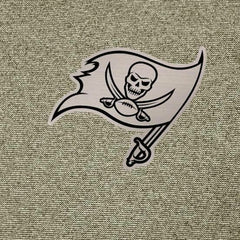 Tampa Bay Buccaneers Antigua Subtle Quarter-Zip Top Heather Olive - NFL