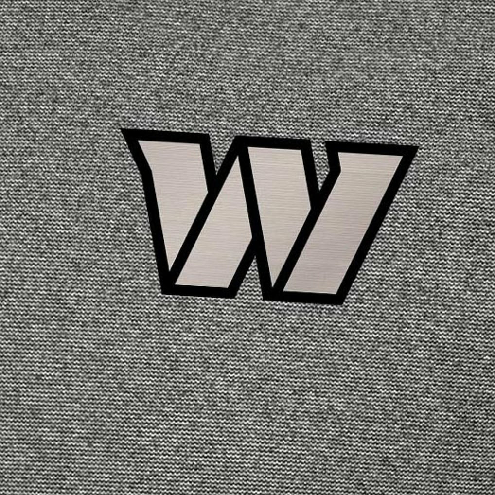 Washington Commanders Antigua Subtle Quarter-Zip Top Heather Black - NFL
