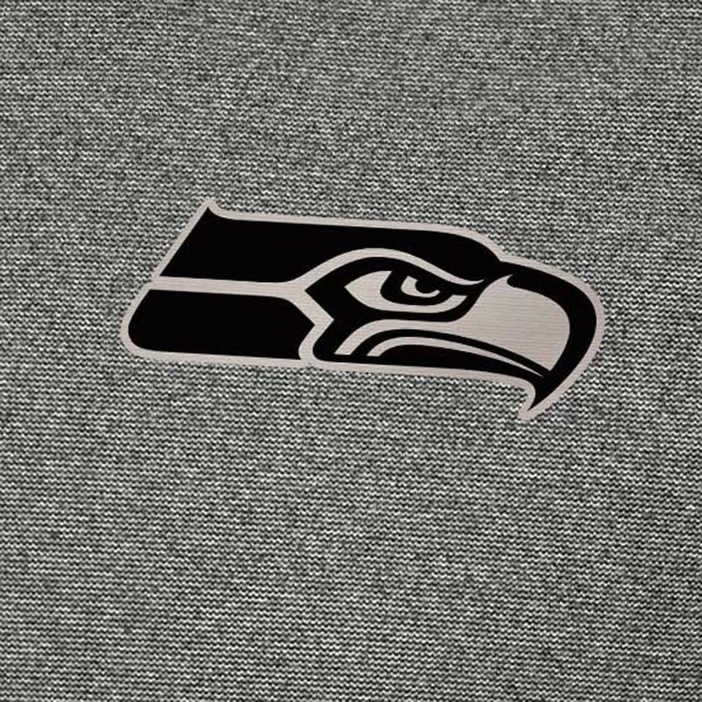 Seattle Seahawks Antigua Subtle Quarter-Zip Top Heather Black - NFL