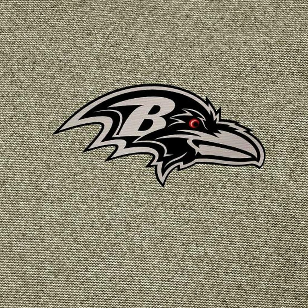 Baltimore Ravens Antigua Subtle Quarter-Zip Top Heather Olive - NFL