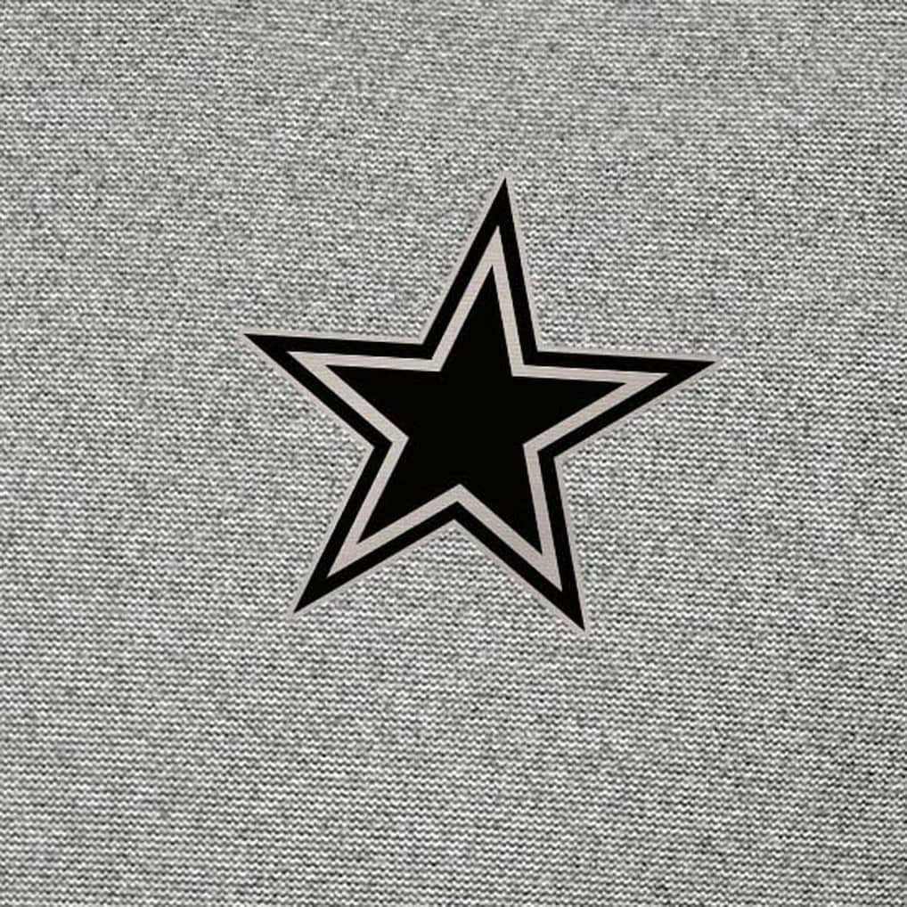 Dallas Cowboys Antigua Subtle Quarter-Zip Top Heather Gray - NFL