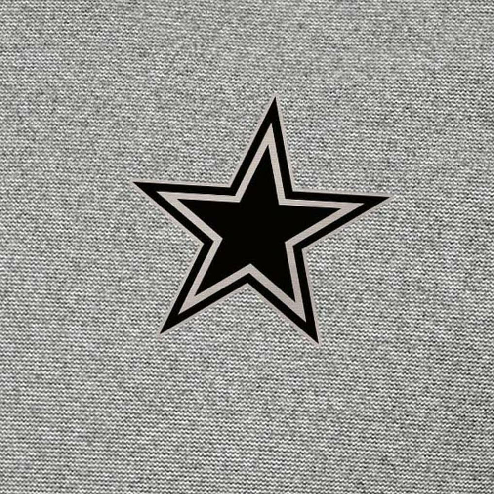 Dallas Cowboys Antigua Subtle Quarter-Zip Top Heather Gray - NFL