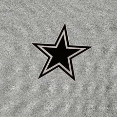 Dallas Cowboys Antigua Subtle Quarter-Zip Top Heather Gray - NFL