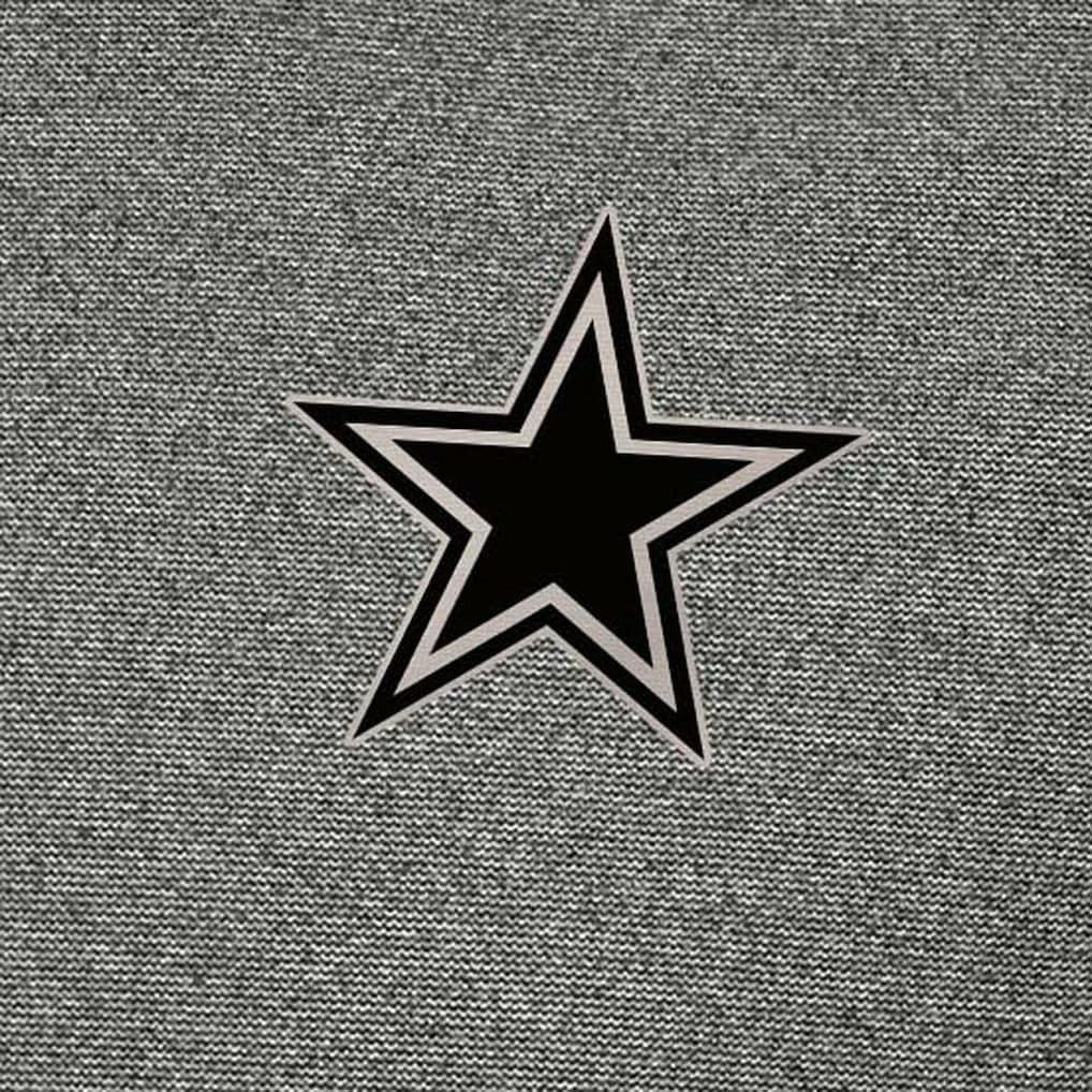 Dallas Cowboys Antigua Subtle Quarter-Zip Top Heather Black - NFL