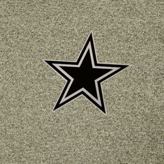 Dallas Cowboys Antigua Subtle Quarter-Zip Top Heather Olive - NFL