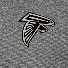 Atlanta Falcons Antigua Subtle Quarter-Zip Top Charcoal - NFL