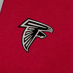 Atlanta Falcons Antigua Brushed Carbon Victory Pullover Hoodie Red - NFL