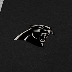 Carolina Panthers Antigua Brushed Carbon Victory Pullover Hoodie Black - NFL