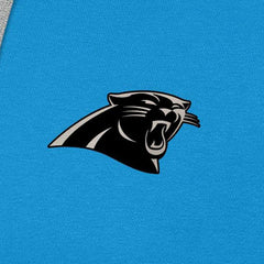 Carolina Panthers Antigua Brushed Carbon Victory Pullover Hoodie Blue - NFL