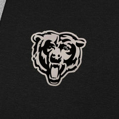 Chicago Bears Antigua Brushed Carbon Victory Pullover Hoodie Black - NFL