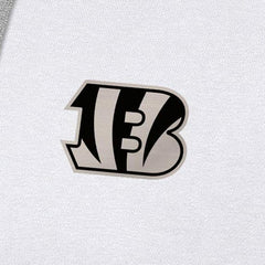 Cincinnati Bengals Antigua Brushed Carbon Victory Pullover Hoodie White - NFL