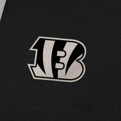 Cincinnati Bengals Antigua Brushed Carbon Victory Pullover Hoodie Black - NFL