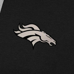 Denver Broncos Antigua Brushed Carbon Victory Pullover Hoodie Black - NFL