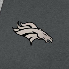 Denver Broncos Antigua Brushed Carbon Victory Pullover Hoodie Charcoal - NFL
