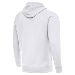 Indianapolis Colts Antigua Brushed Carbon Victory Pullover Hoodie White - NFL