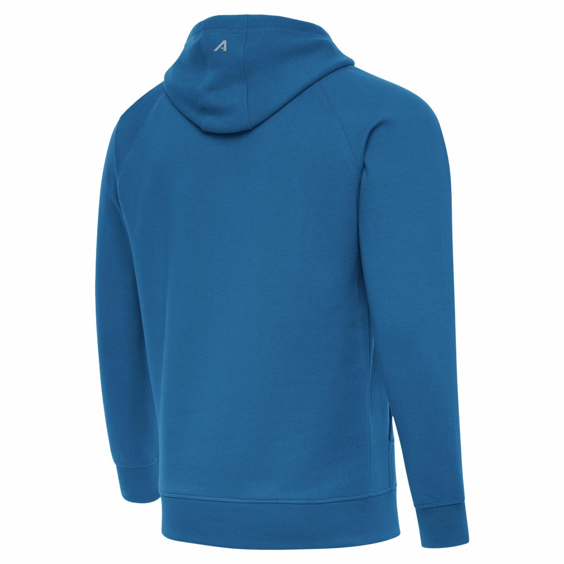 Detroit Lions Antigua Brushed Carbon Victory Pullover Hoodie Blue - NFL