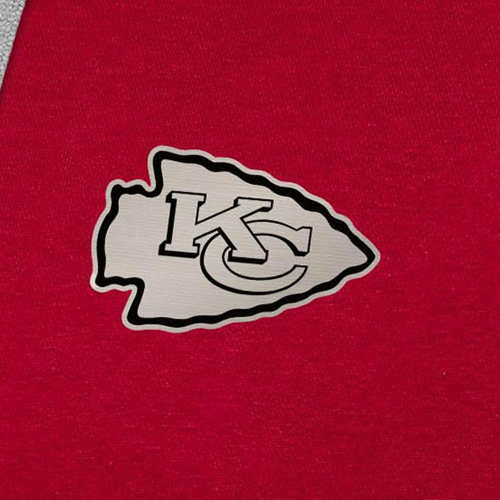 Kansas City Chiefs Antigua Brushed Carbon Victory Pullover Hoodie Red - NFL