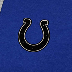 Indianapolis Colts Antigua Brushed Carbon Victory Pullover Hoodie Royal - NFL