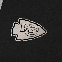 Kansas City Chiefs Antigua Brushed Carbon Victory Pullover Hoodie Black - NFL