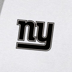 New York Giants Antigua Brushed Carbon Victory Pullover Hoodie White - NFL