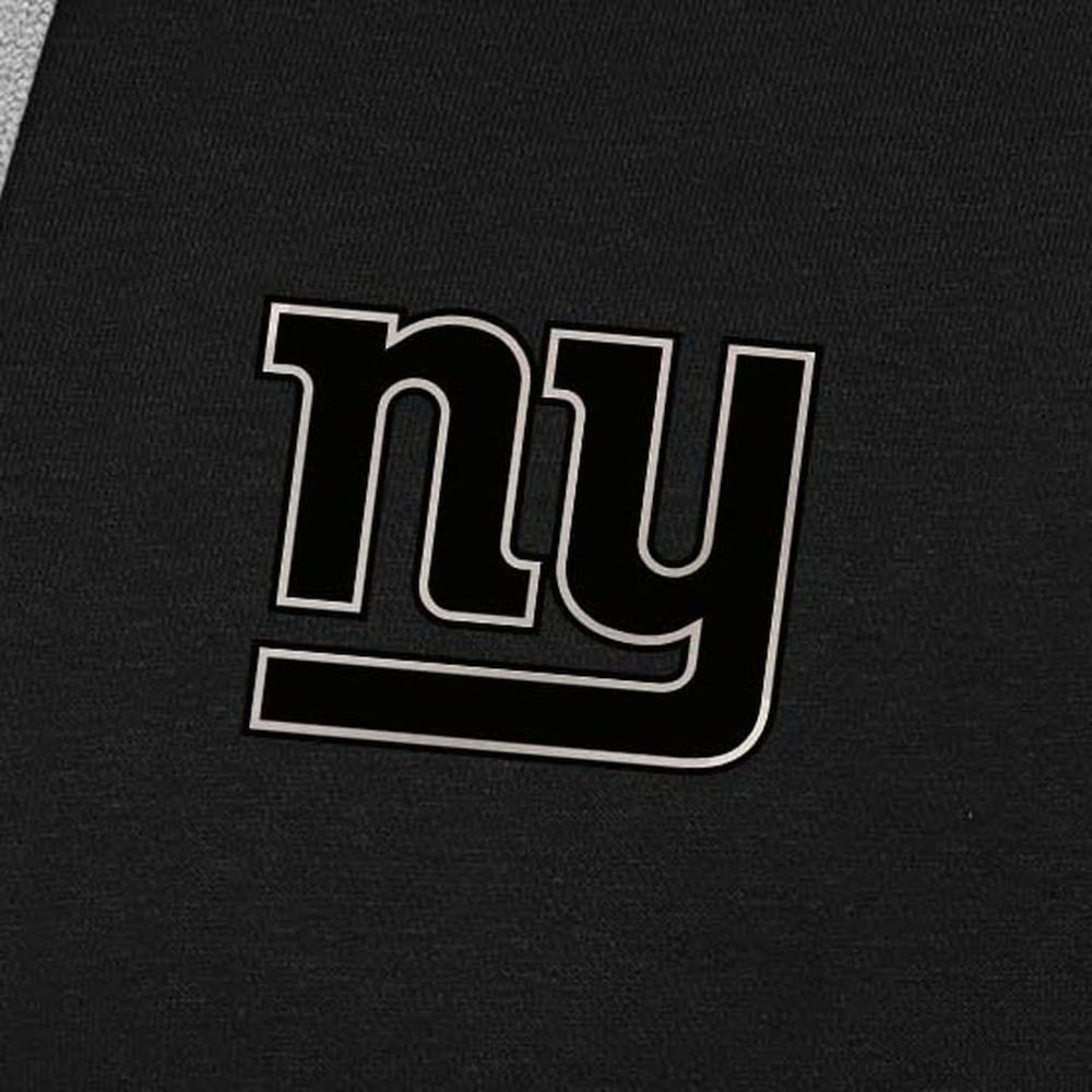 New York Giants Antigua Brushed Carbon Victory Pullover Hoodie Black - NFL
