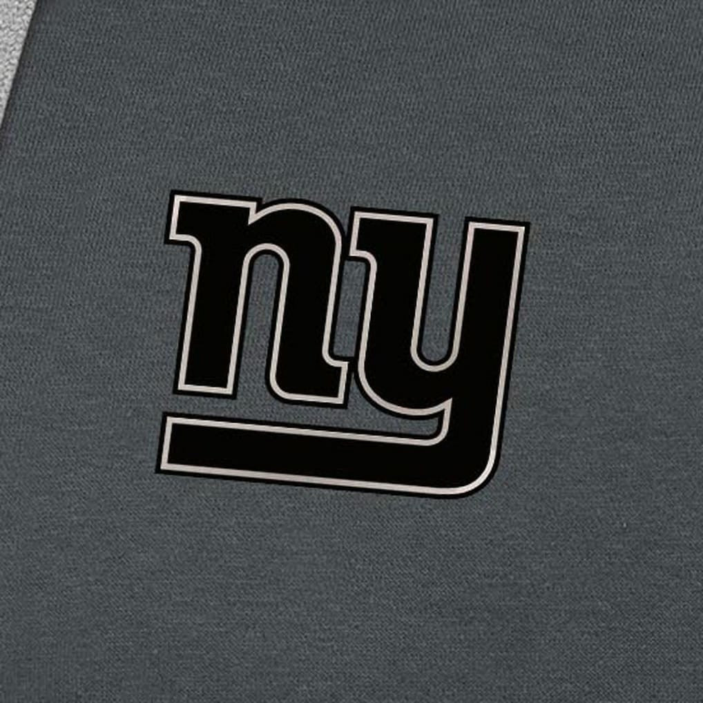 New York Giants Antigua Brushed Carbon Victory Pullover Hoodie Charcoal - NFL