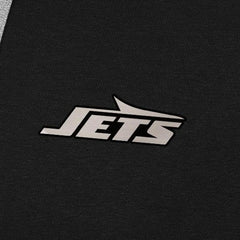 New York Jets Antigua Brushed Carbon Victory Pullover Hoodie Black - NFL