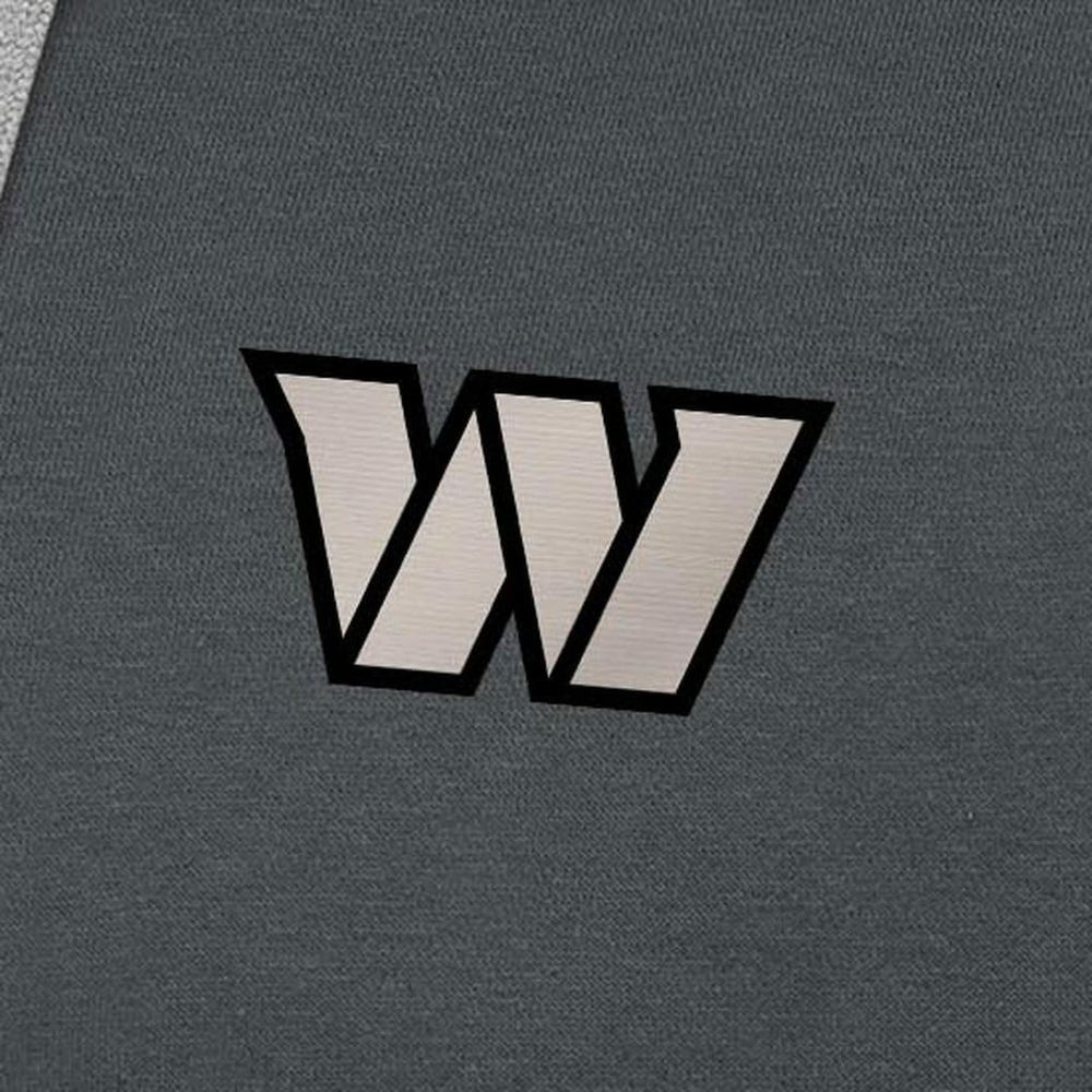 Washington Commanders Antigua Brushed Carbon Victory Pullover Hoodie Charcoal - NFL