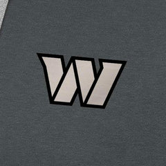 Washington Commanders Antigua Brushed Carbon Victory Pullover Hoodie Charcoal - NFL