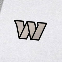Washington Commanders Antigua Brushed Carbon Victory Pullover Hoodie White - NFL